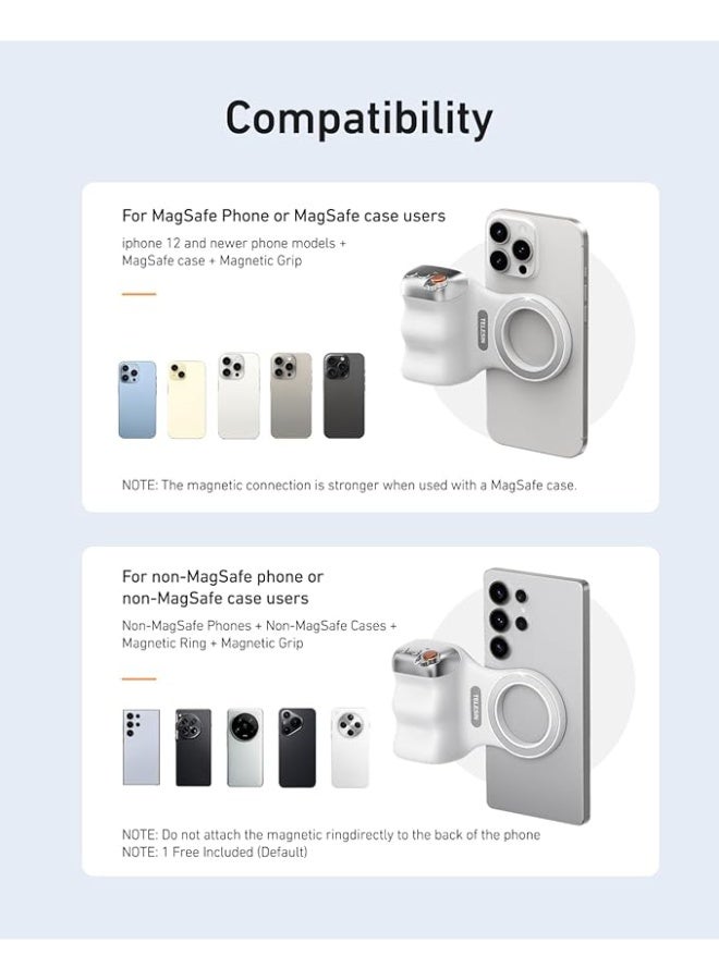TELESIN Fun Shot Magnetic P1 MP 10 white  - Image 4