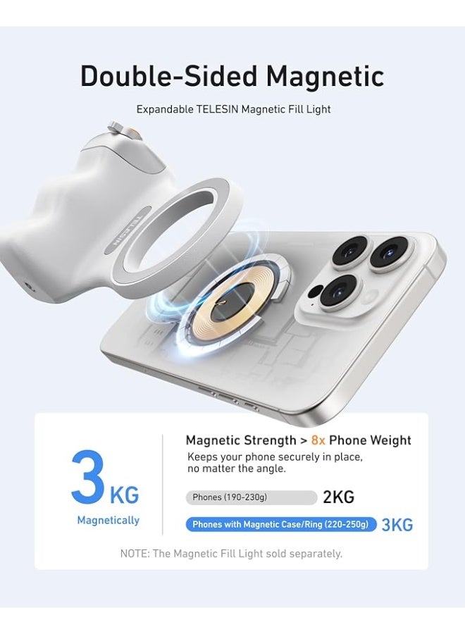 TELESIN Fun Shot Magnetic P1 MP 10 white  - Image 3
