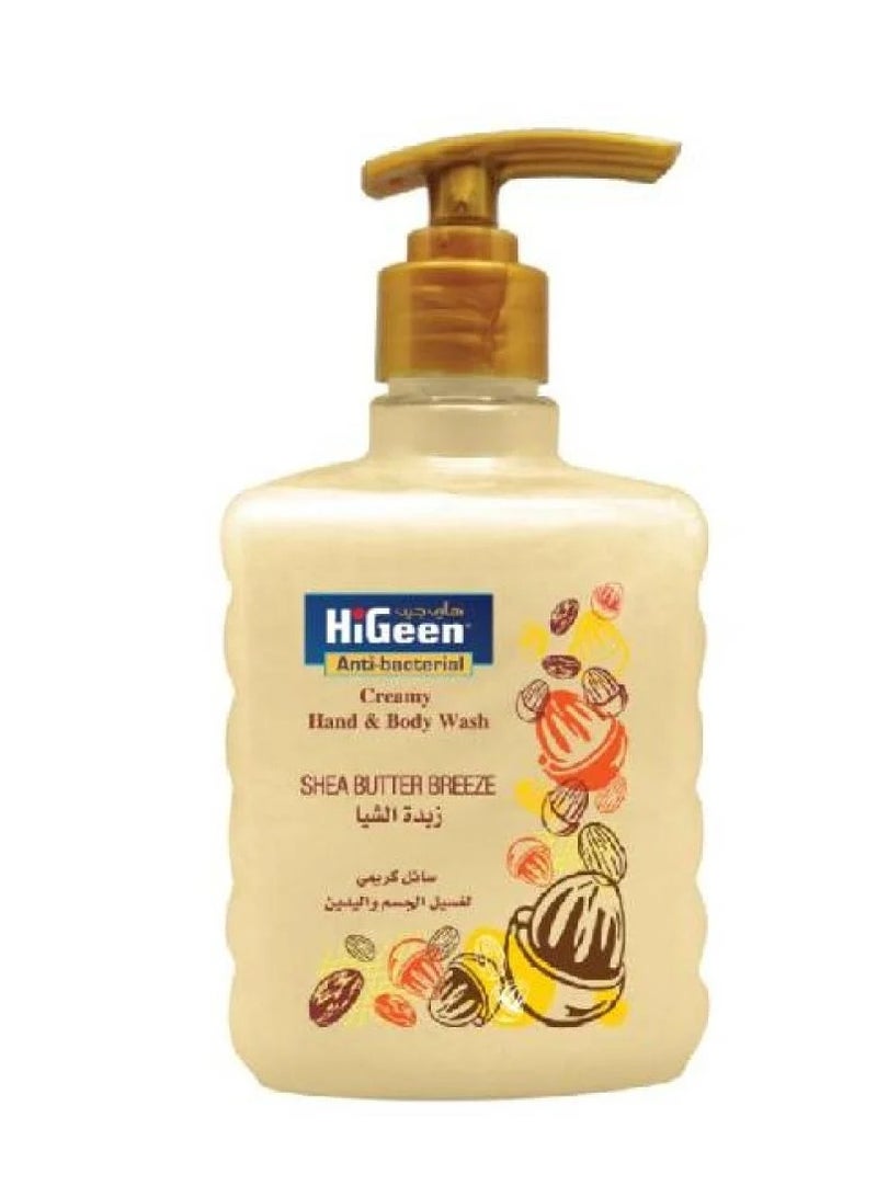 Antibacterial Creamy Body and Hand Wash with Shea Butter - 300ml