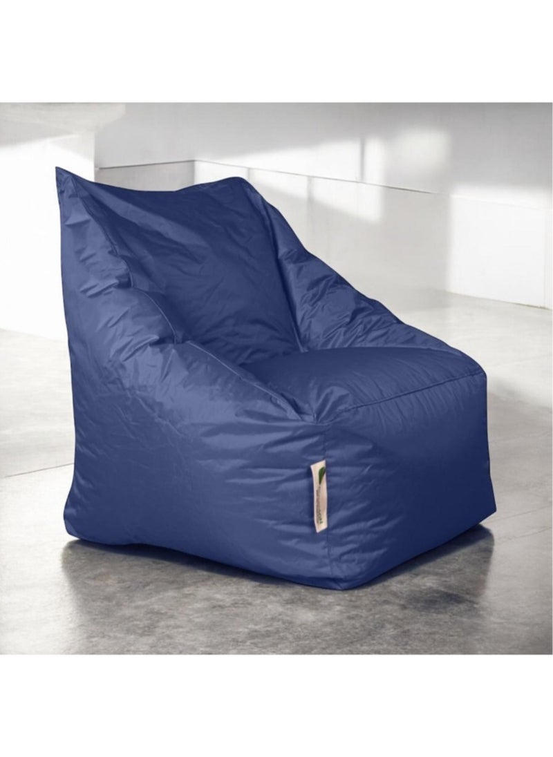 ANDERSON Grand Waterproof Bean Bag – Comfort and Style that Lasts - Dark Blue - 85x85x80 cm  - Image 3