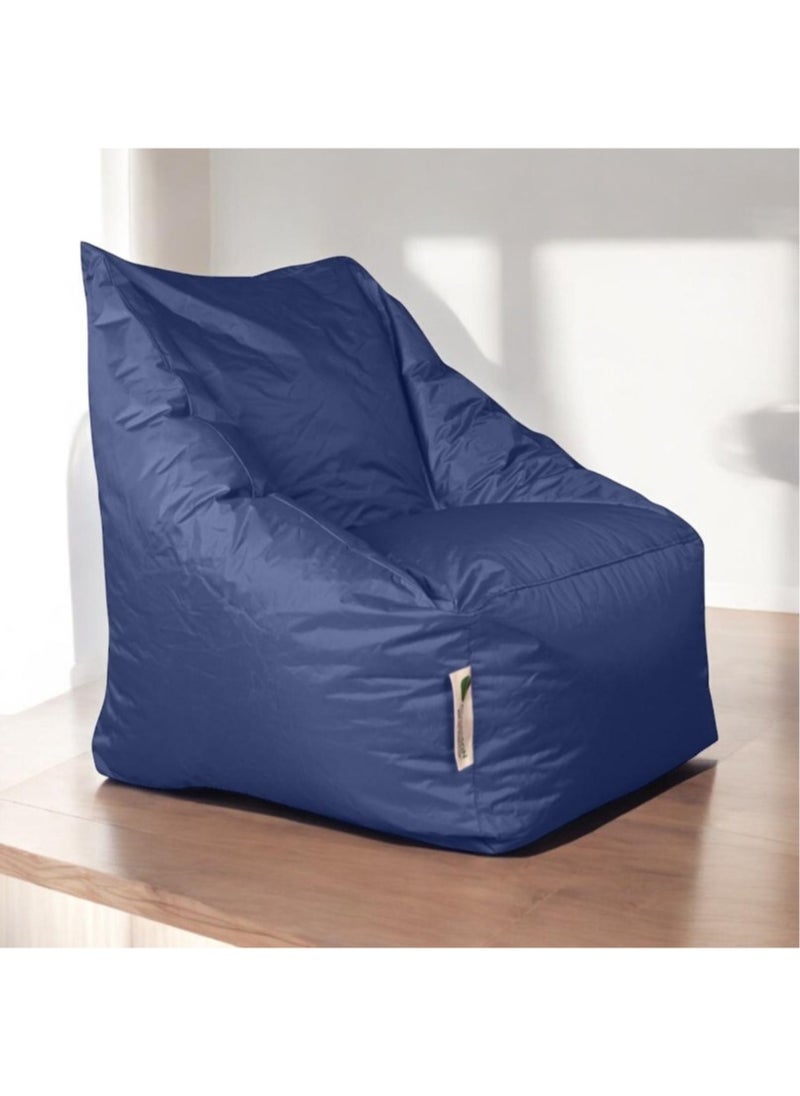 ANDERSON Grand Waterproof Bean Bag – Comfort and Style that Lasts - Dark Blue - 85x85x80 cm  - Image 4