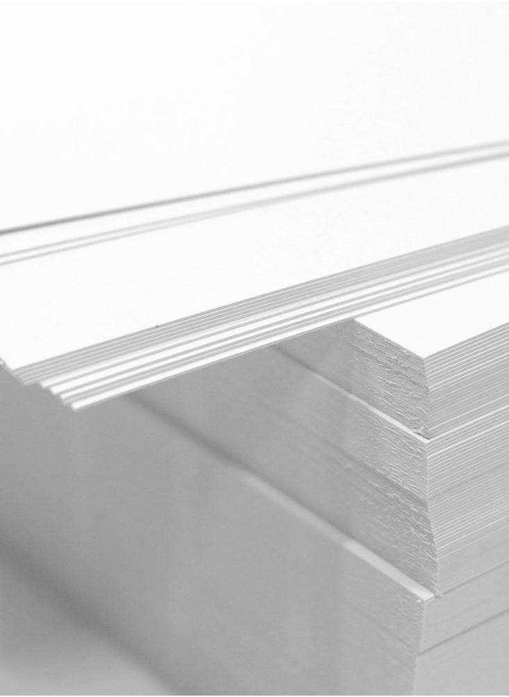 firstnock 400GSM White Cardstock A4 - 25 Sheets, Thick Matte Paper for Business Cards, Flyers, Art Prints, Invitations, DIY Projects, Educational Materials - Premium Blank White Card Stock  - Image 1