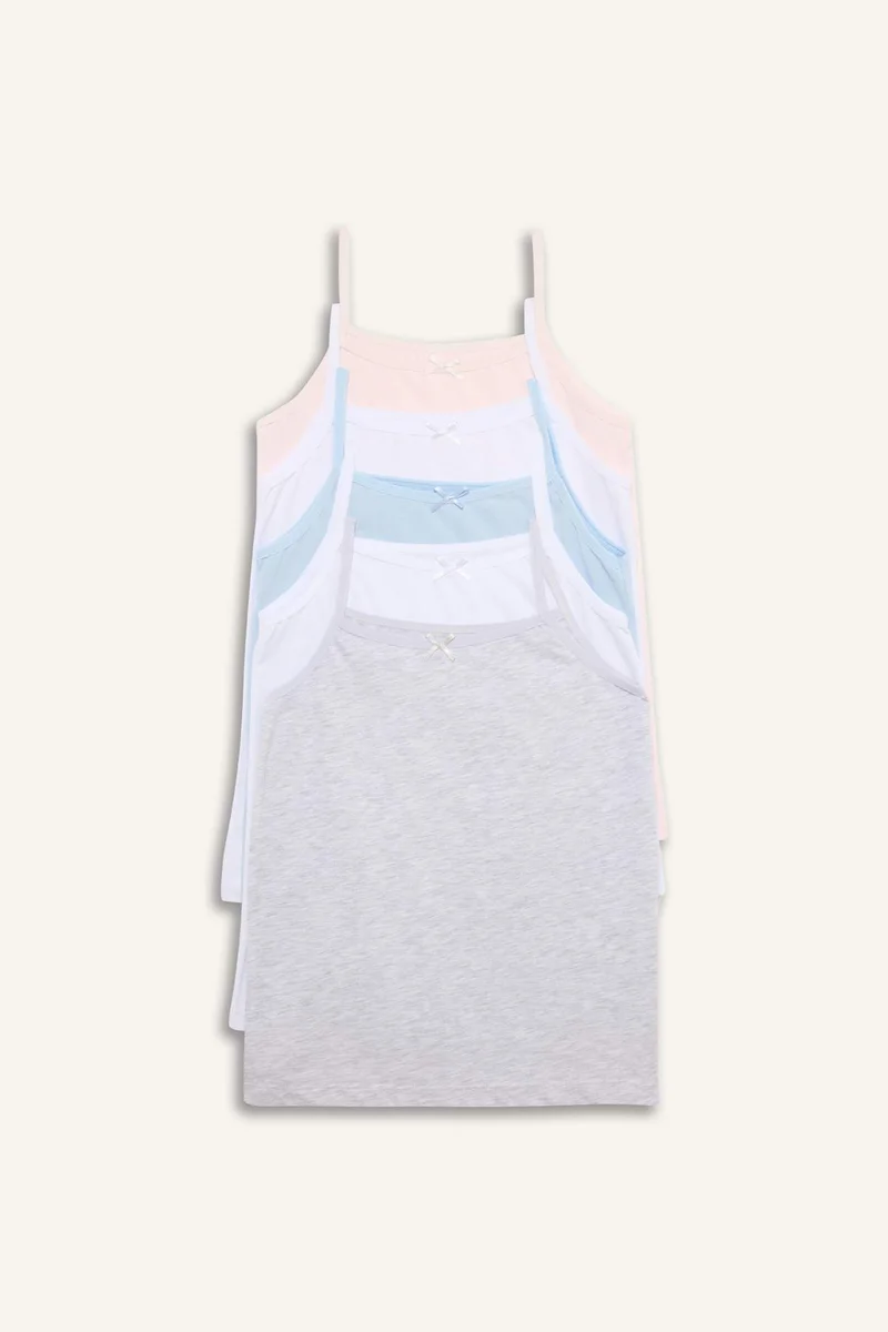DeFacto Girl 5 Piece Regular Fit Tank Top