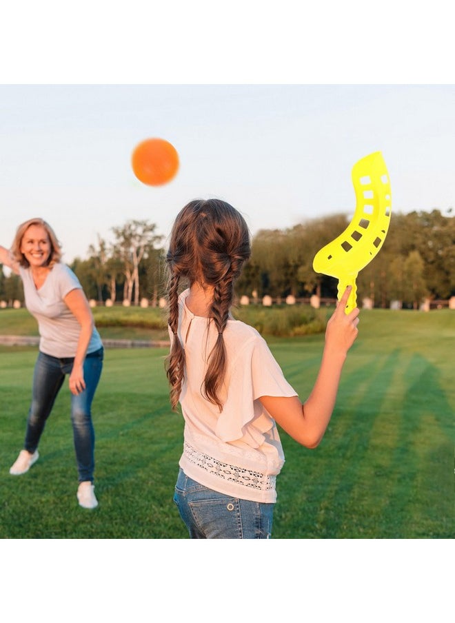 Toyvian Toyvian 2 Sets Interactive Toss and Catch Suits Beach Toys Outdoor Playset Suits for Scoop Ball Thrower Scoop Kendama Popular Toys Balls Toy Ball Child Halloween Abs  - Image 4