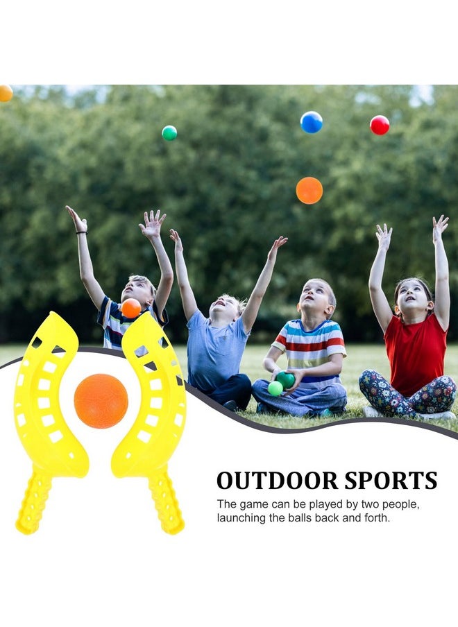 Toyvian Toyvian 2 Sets Interactive Toss and Catch Suits Beach Toys Outdoor Playset Suits for Scoop Ball Thrower Scoop Kendama Popular Toys Balls Toy Ball Child Halloween Abs  - Image 5