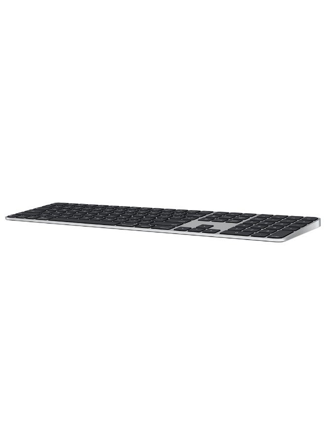 Apple Magic Keyboard With Touch ID & Numeric Keypad for Mac AR Keys - MXK83AB/A | Black - Image 4
