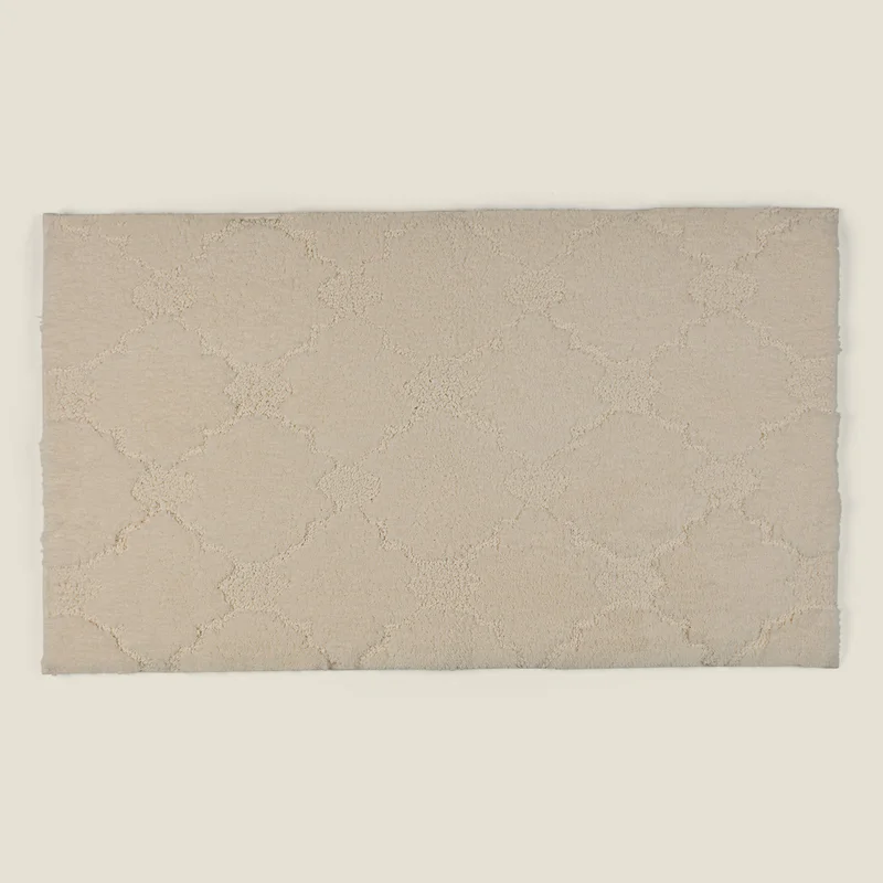 يسكن Dwell Luxury Drylon Bathmat (50 X 80 Cm, Ivory)