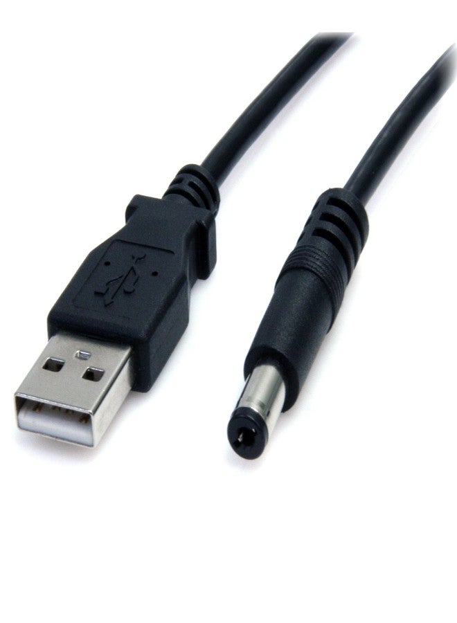 StarTech 2m USB to Type M Barrel Cable - USB to 5.5mm 5V DC Cable - Image 1