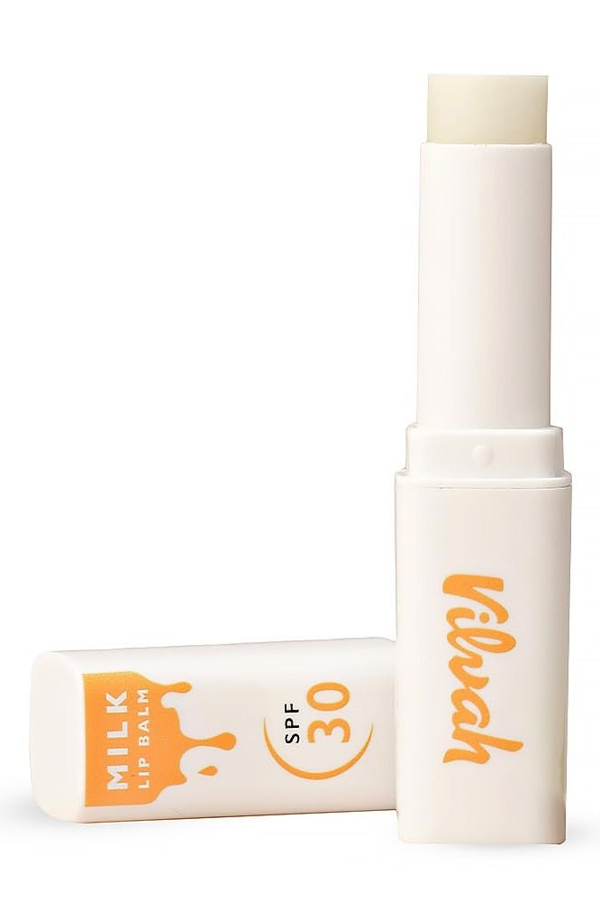 فيلاه ستور مرطب الشفاه الحليبي SPF30 يعالج التصبغ والأضرار الناجمة عن أشعة الشمس وحماية من الأشعة فوق البنفسجية فئة A وB لكل من الرجال والنساء ومناسب لجميع أنواع البشرة. - Image 1