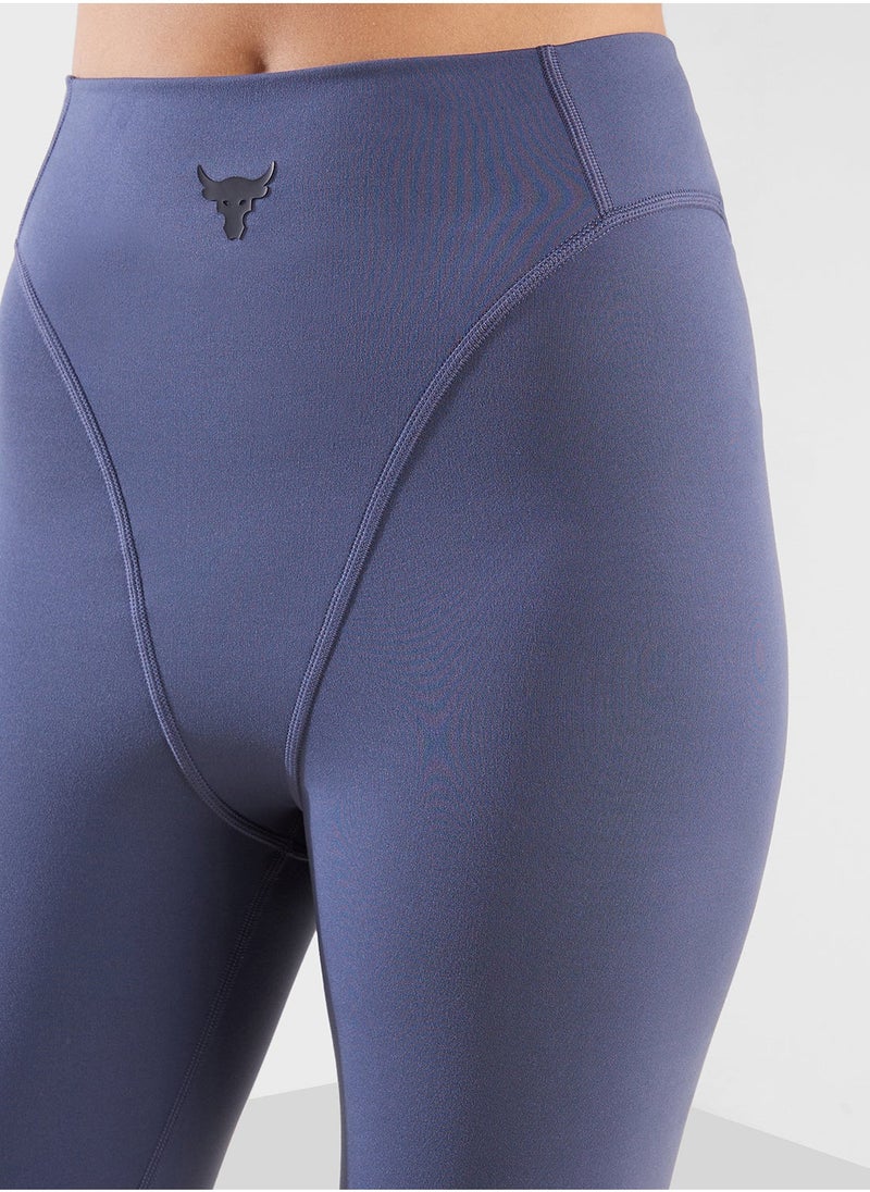 UNDER ARMOUR - Project Rock Grind Ankle Leggings - Image 1