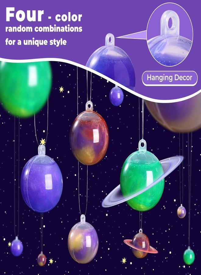 Theefun 24 Pack Galaxy Slime Balls Theefun Easter Slime Party Favors, Stretchy Non-Sticky Sensory Toys for Kids, DIY Stress Relief Putty Toys, Birthday Goodie Bag Fillers and Classroom Prizes for Girls Boys - Image 4
