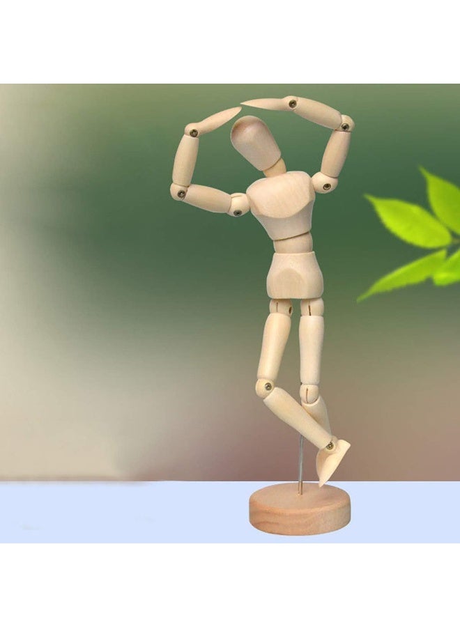 Artist Wooden Manikin Mannequin Sketching Lay Figure Drawing Model Aid Human Figure Artist Draw Painting Model Mannequin Jointed Doll - Image 3
