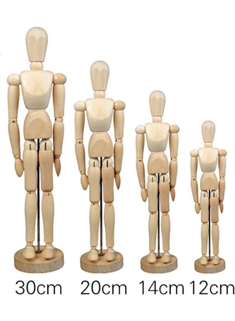 Artist Wooden Manikin Mannequin Sketching Lay Figure Drawing Model Aid Human Figure Artist Draw Painting Model Mannequin Jointed Doll - Image 4