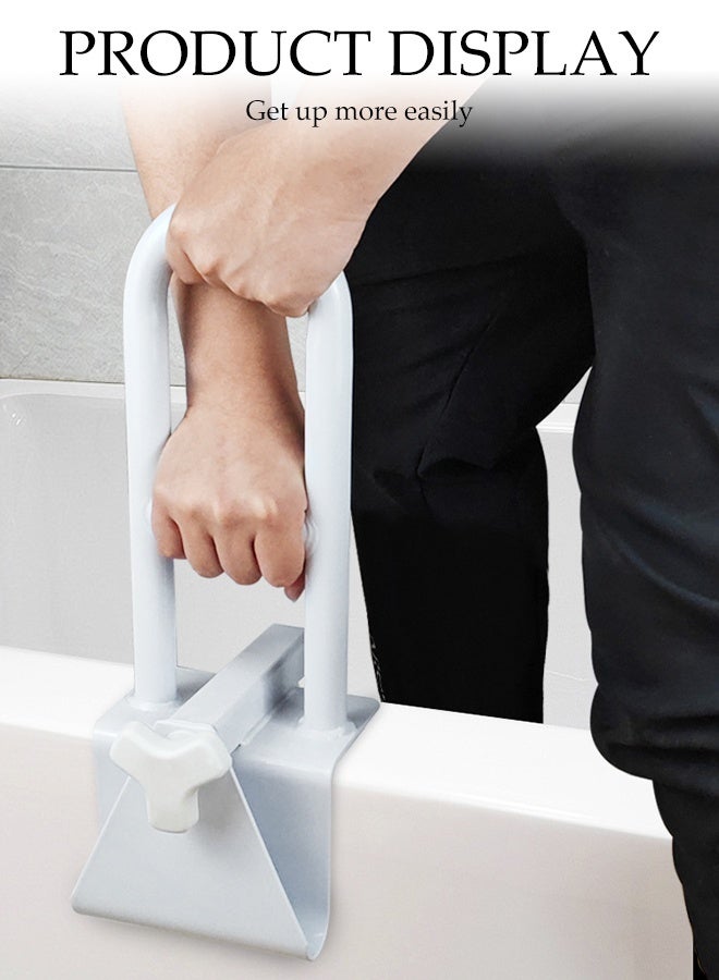 DUNISO Bath Grab Rails，Anti Slip Shower Armrest，Anti Fall Toilet Armrest，Detachable, Strong Load Bearing Capacity，Suitable For The Elderly, Children, Pregnant Women  - Image 5