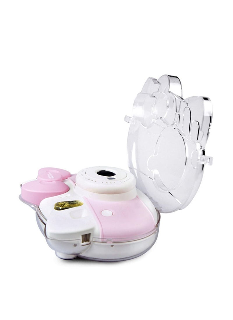 Generic - Protective Case Compatible with Fujifilm Instax Mini Hello Kitty Instant Film Camera/Crystal Hard Shell PVC Protective Cover Carrying Cover/with Adjustable Shoulder Strap -Clear - Image 1