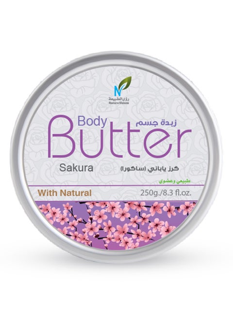 Sakura Body Butter 250g from Nature Visions