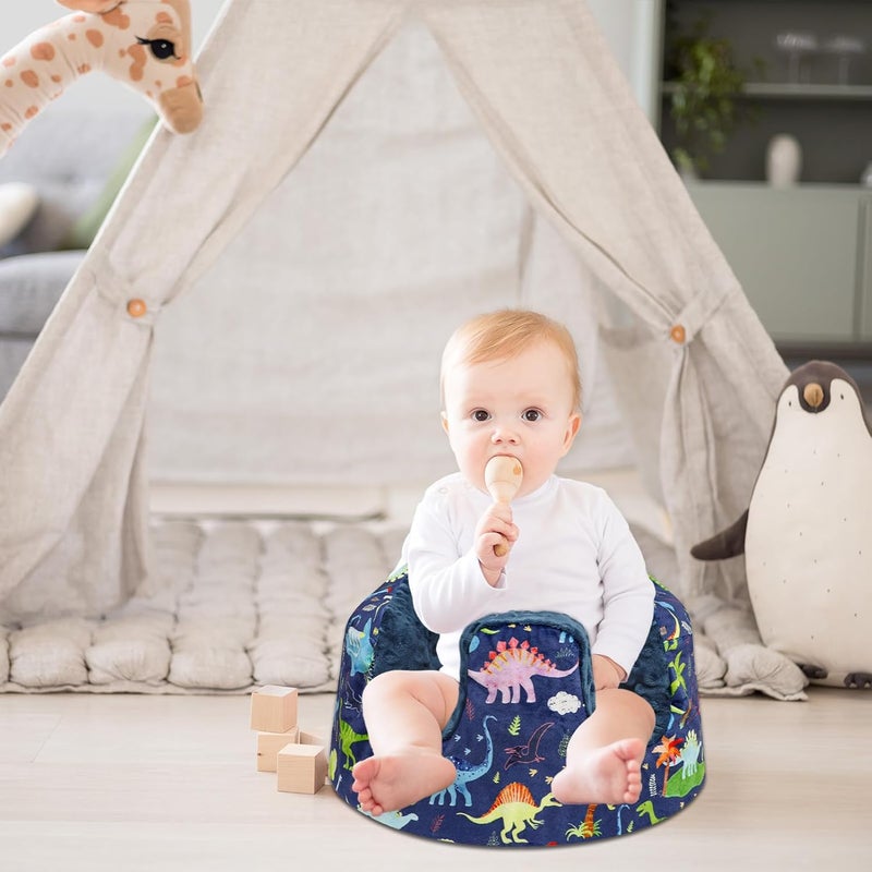DAYEEBALL Seat Cover Compatible with Bumbo Seat Soft and Breathable Baby Floor Seat Cover for Baby Boy  Girl Cover Only Dinosaur - Image 2