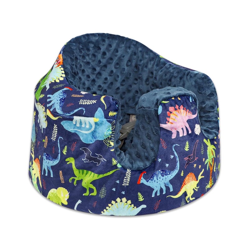 DAYEEBALL Seat Cover Compatible with Bumbo Seat Soft and Breathable Baby Floor Seat Cover for Baby Boy  Girl Cover Only Dinosaur - Image 1