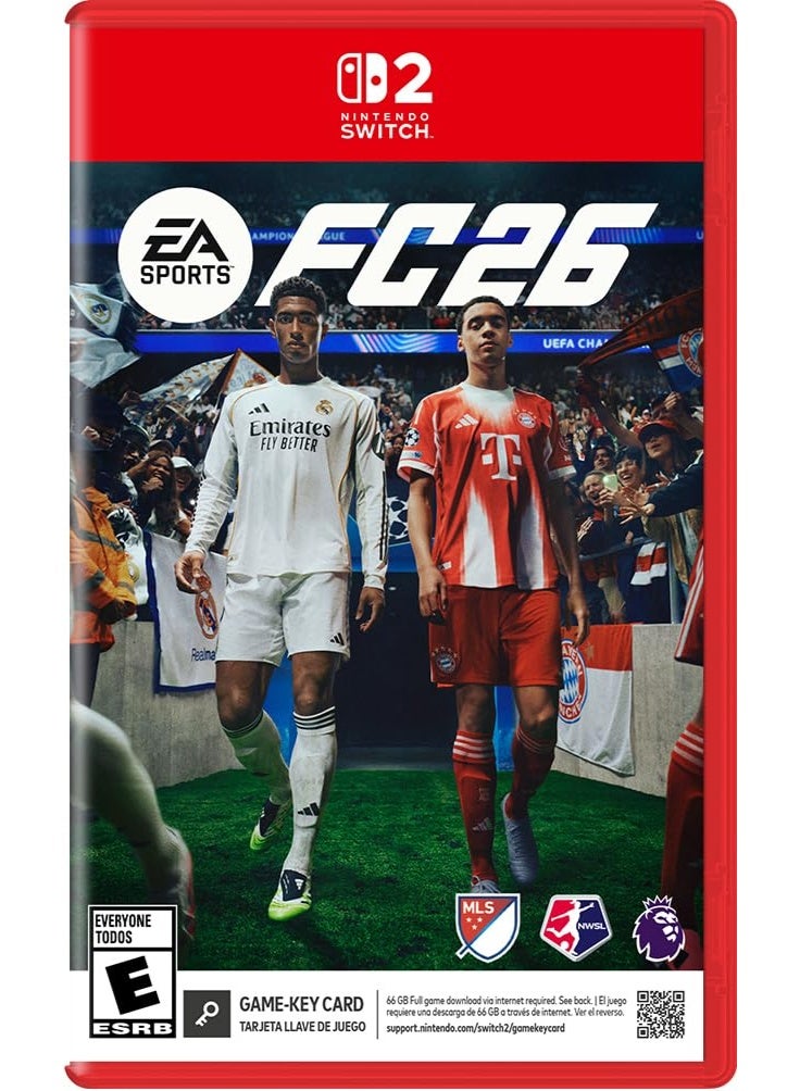 سويتش 0 EA Sports FC 26 – محاكاة كرة قدم من الجيل الجديد – Nintendo Switch 2 - Image 1