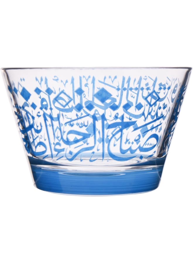 Dimlaj Orchid Bowl, Small, Blue - Image 2