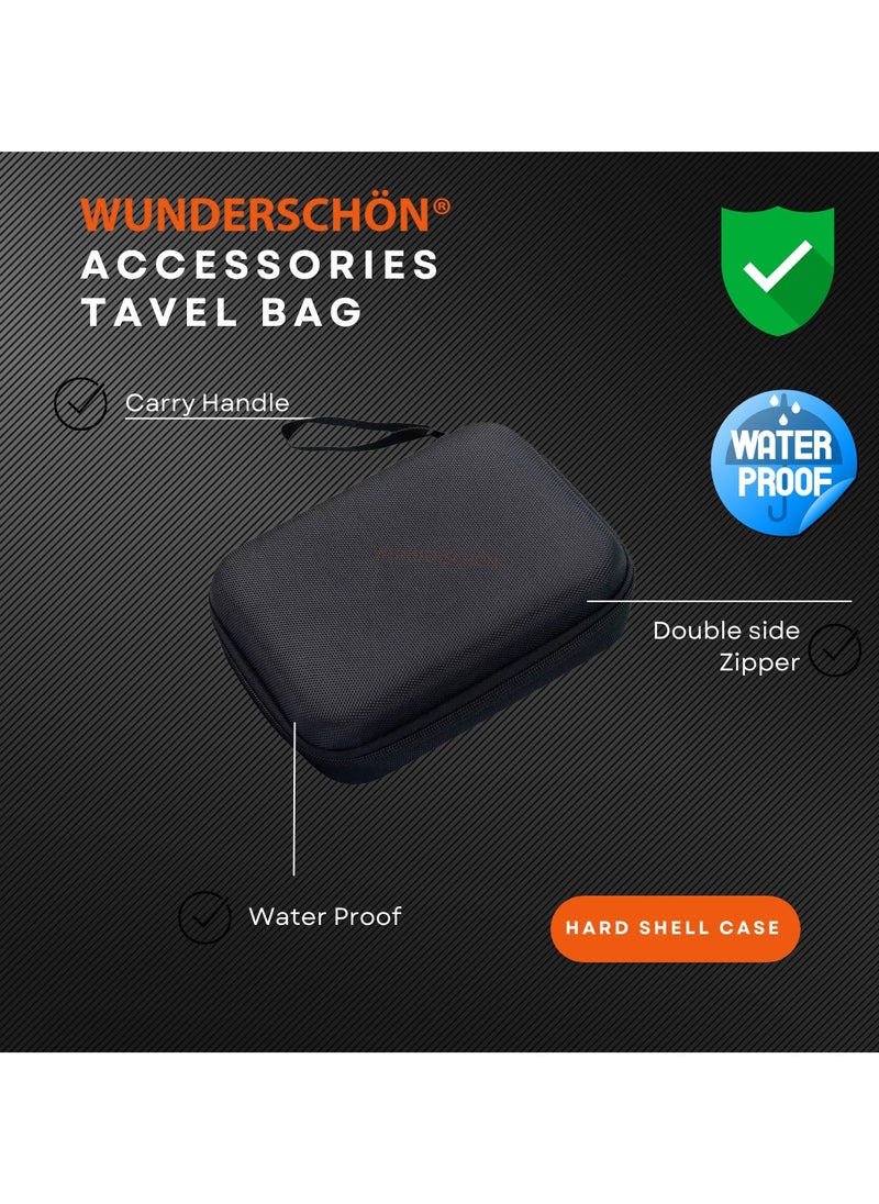 WUNEDRSCHÖN| Multi Purpose Water Proof Storage Case, Hard Shell Protection Bag with Zipper For Carrying and Protecting Gadgets Cell Phone, Power Bank, Hard Disk Charging Cables (19x14x6 CM) - pzsku/Z50B538D9E6B2F6E998B6Z/45/_/1738574002/b9dc46dd-a52b-44d3-bf20-e0c9a2f9450f