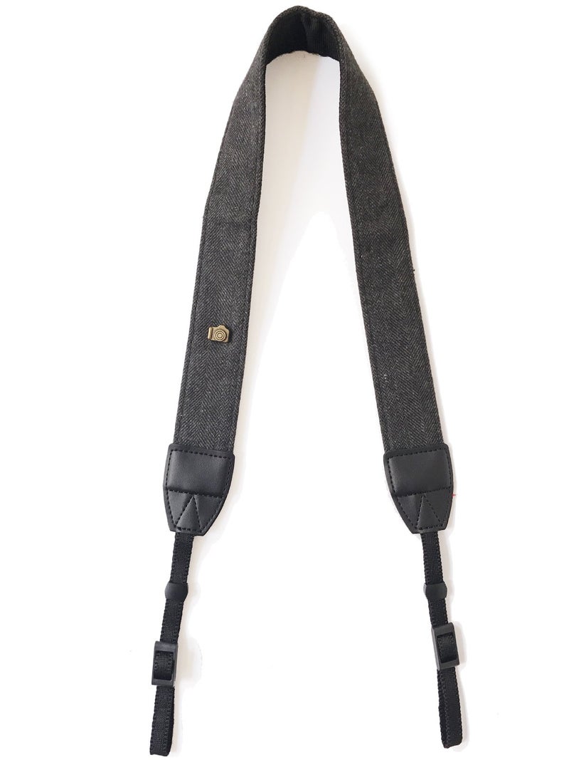 Alled Camera Strap Neck, Adjustable Vintage Soft Camera Straps Shoulder Belt for Women/Men,Camera Strap for Nikon/Canon/Sony/Olympus/Samsung/Pentax ETC DSLR/SLR - Image 2
