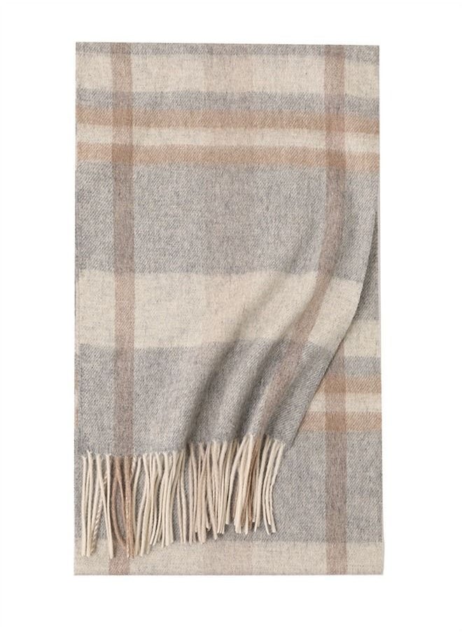 Warm Long Cashmere Check Scarf Multicolour - pzsku/Z50B5445ACCE87DB1DE7FZ/45/_/1670249991/21e2eb0e-aab2-460e-904e-4d53abe1555a