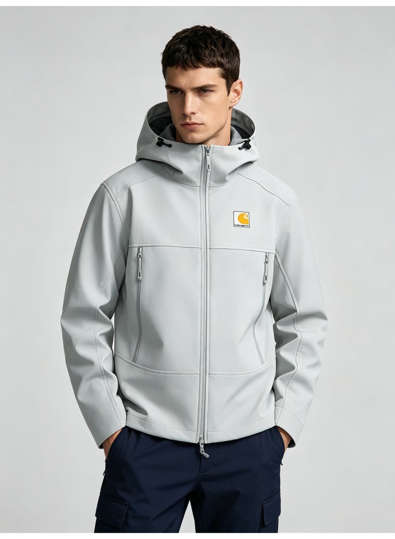 كارهارت Carhartt men's and women's hooded windproof and waterproof jacket - Image 5