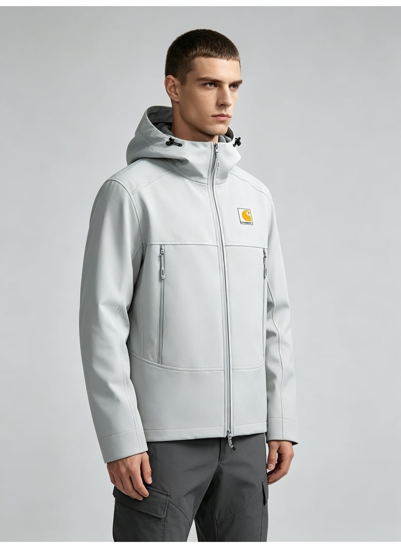 كارهارت Carhartt men's and women's hooded windproof and waterproof jacket - Image 4