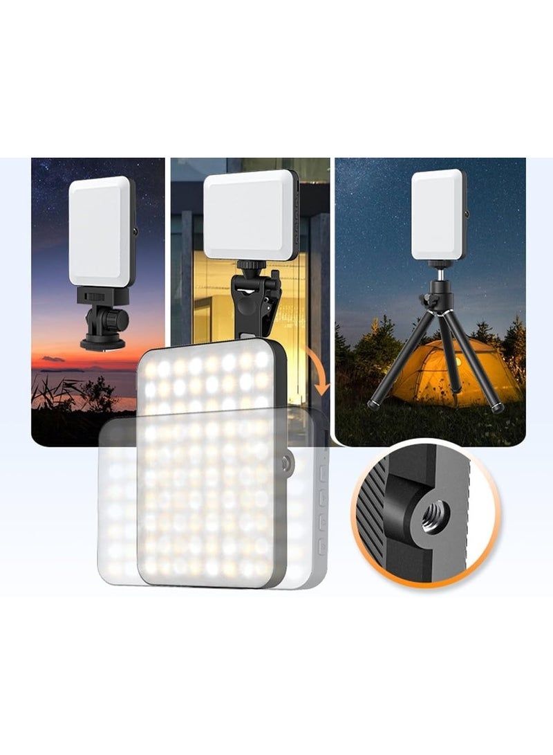 Mini Rechargeable Selfie Light with Clip for Phone/Laptop/Tablet/Camera, Dimmable Fill Lamp for Video Conferences, Zoom, Calls, Photography, and Makeup - Image 3