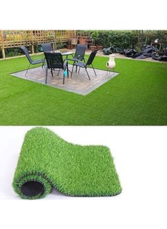 LINGWEI Artificial Grass Carpet Green Artificial Grass Turf For Home Outdoor Front Garden Decoration Play Ground Pool Area Backyard Patio Balcony  - Image 1