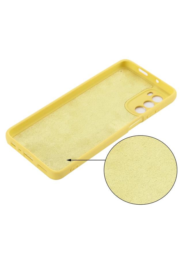 اس-توب جراب لهاتف Motorola Moto G62 5G مصنوع من السيليكون السائل بلون نقي ومضاد للصدمات وتغطية كاملة - Image 3