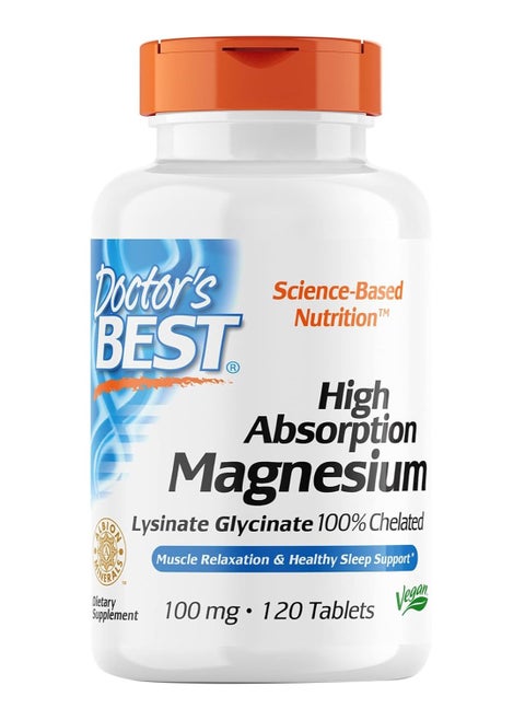 High Absorption Magnesium100Mg 120 Tablets
