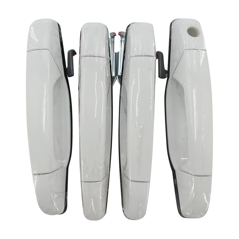 SONTIAN 284053446 White Exterior Door Handle Set Compatible with Chevy Silverado GMC Sierra 2007 2008 2009 2010 2011 2012 201384053444 20954826 25890276 25890275 20954825 4pcs - Image 3
