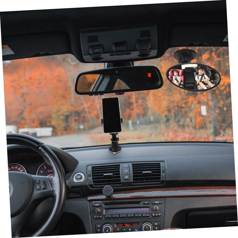 Rotating Car Seat Mirror High Definition View Backseat Monitoring Rearview Mirror for Safe Driving - Image 5