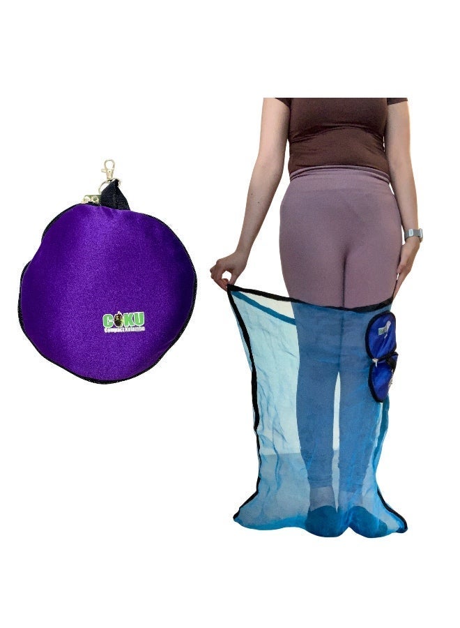 coku Compact Small Kulambo Mosquito Net – Foldable, Portable, Easy Setup Insect Protection, Knee Length - Proudly Made in the Philippines - Image 1
