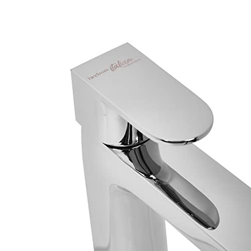 Hindware Italian Collection Elegance Pillar Tap Tall, Wash Basin Tap, Brass with Chrome Finish - F340002CP | 12-Year Manufacturer Warranty - Image 4