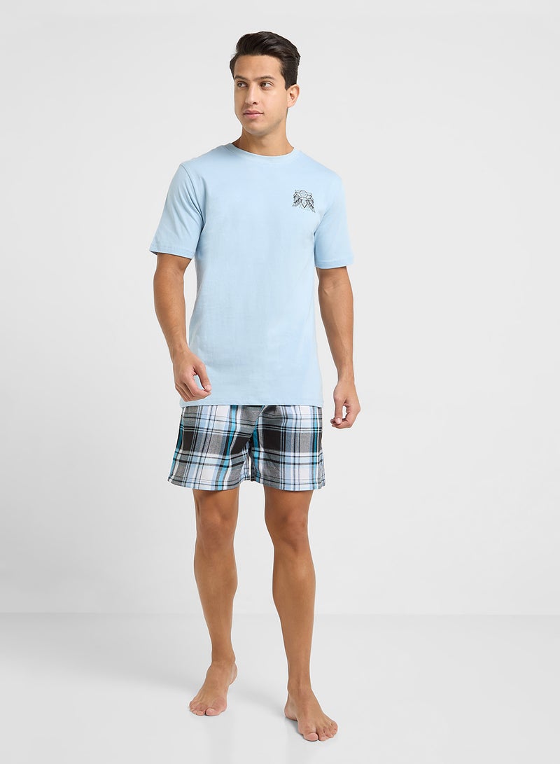 Seventy Five Nightwear T-Shirt & Shorts Sets - Image 1