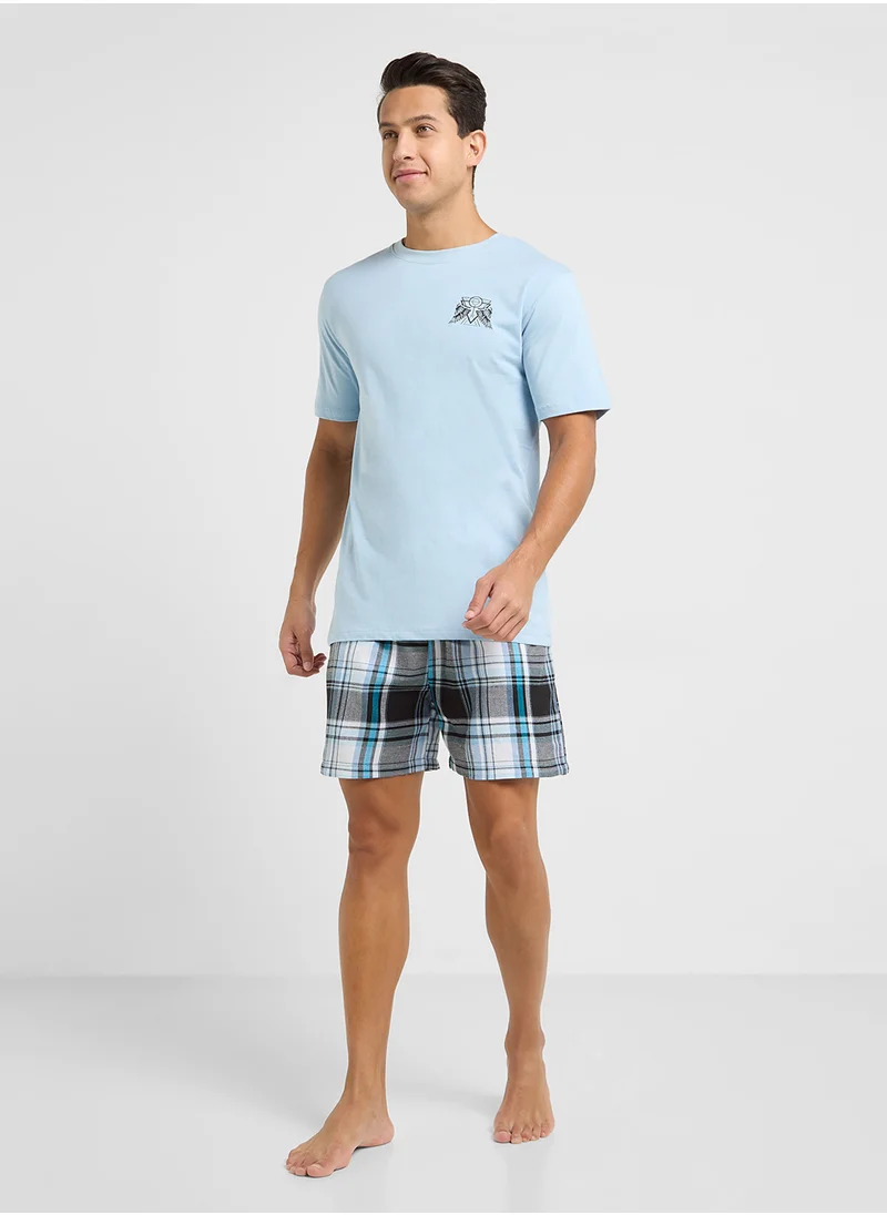 Seventy Five Nightwear T-Shirt & Shorts Sets