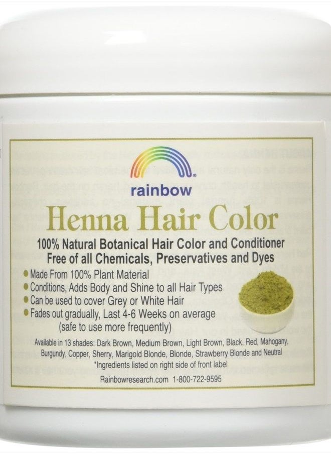 Rainbow Research Henna (Persian) - Med Brown (Chestnut), 4 oz (pack of 2)  - Image 2
