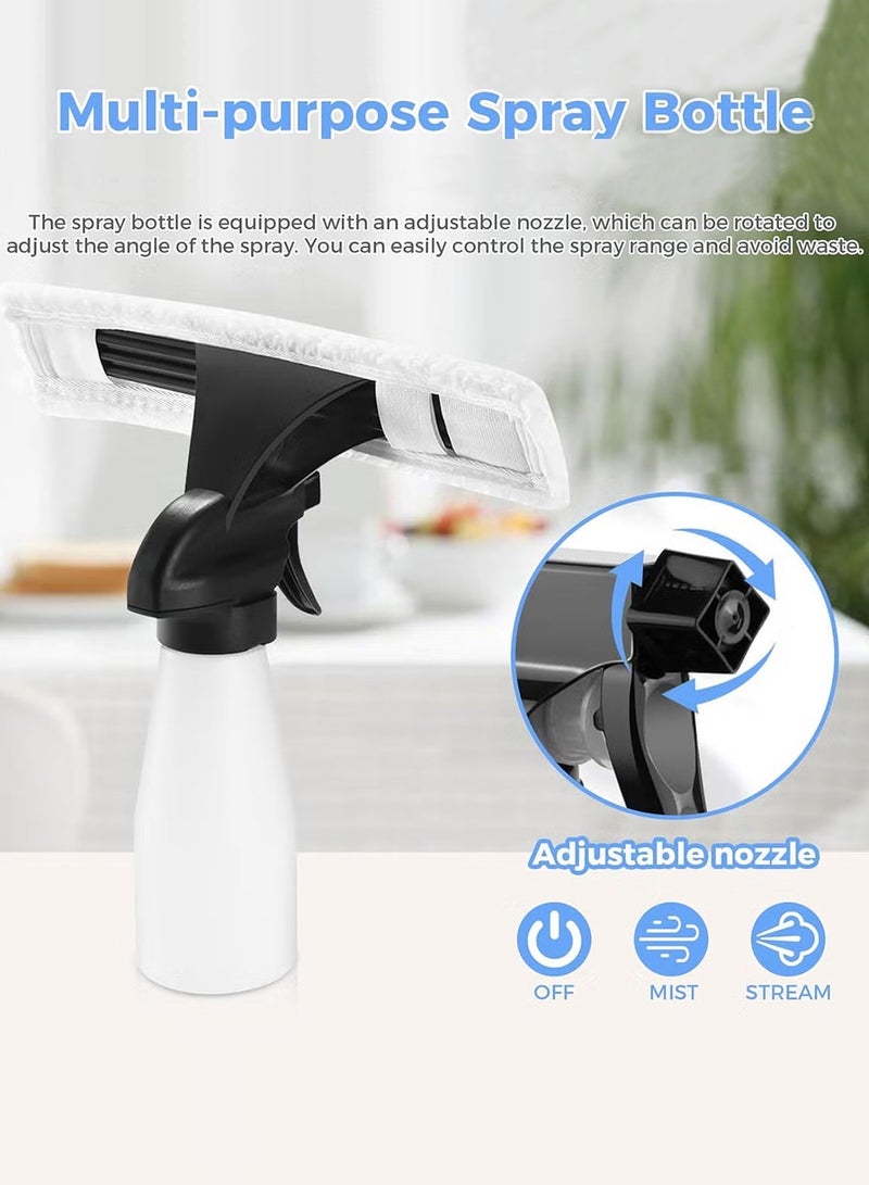 CUBEXELL Cordless Window Vacuum Cleaner, Electric Window Squeegee, 11-Inch Squeegee Blade, 2200mAh Rechargeable, Handheld Glass Cleaning Tool, For Windows, Showers, Mirrors, Glass, Countertops, Tiles, White - Image 4
