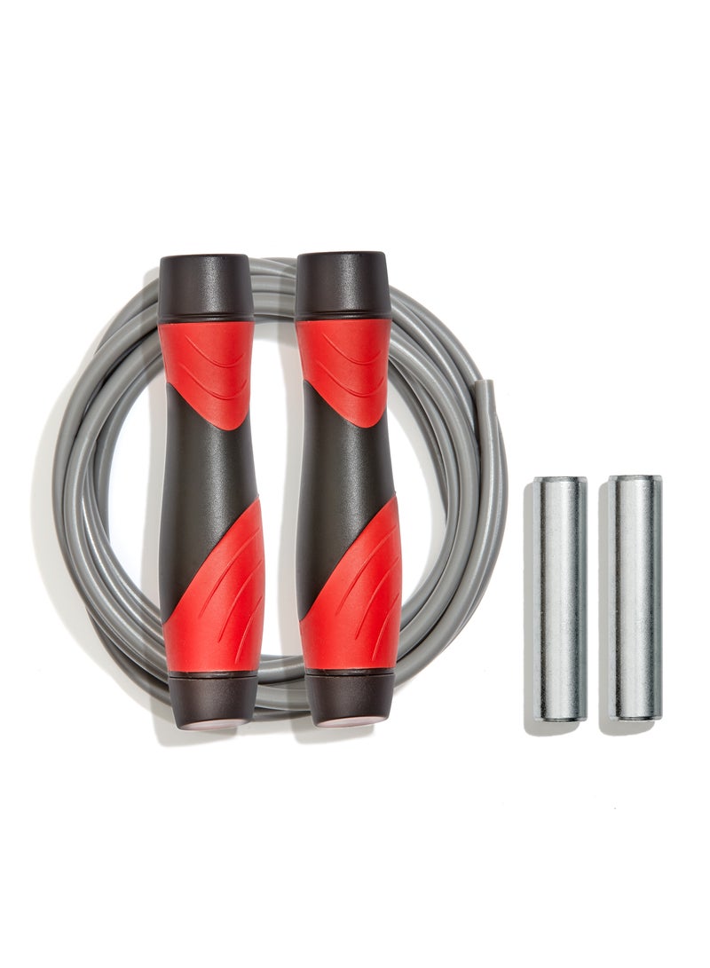 Reebok Reebok Premium Skipping Rope – Adjustable Speed Rope with Comfort Grip Handles - Image 1
