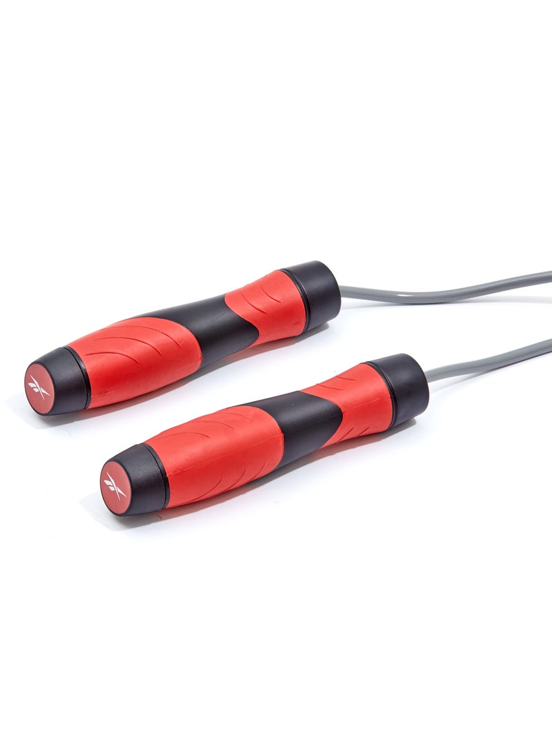 Reebok Reebok Premium Skipping Rope – Adjustable Speed Rope with Comfort Grip Handles - Image 2