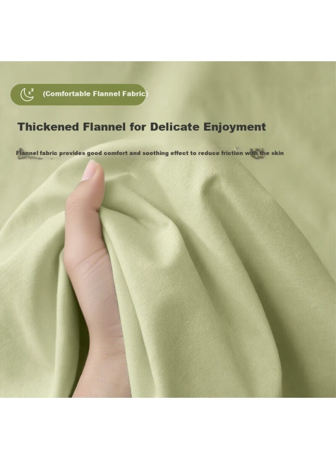 Crown Bed Sheet, Single Piece, Student Dormitory Single Bed Cover, Non-ice Silk Brushed, Bare Sleeping Hotel Duvet Cover, For 2.3x2.3 Meter Bed - Image 2