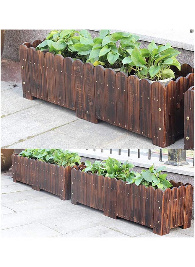 HOME TASTE Hometaste Effortless Elegance Easy Assembly Raised Garden Bed Kit With Drainage - Ideal For Outdoor Planting And Flower Cultivation (Small) 