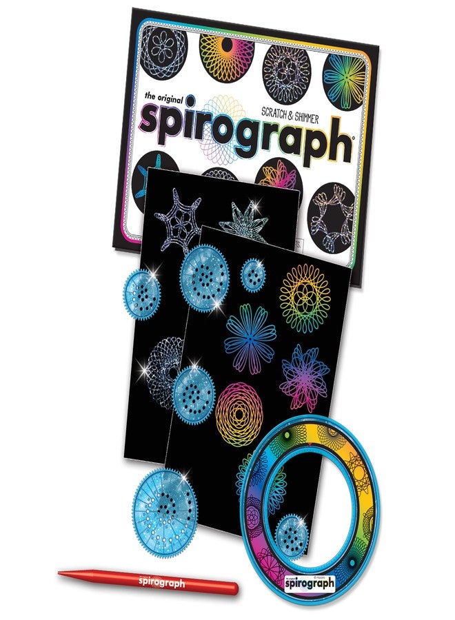 Spirograph Scratch & Shimmer | Creative Drawings Ages 8+ - Image 5