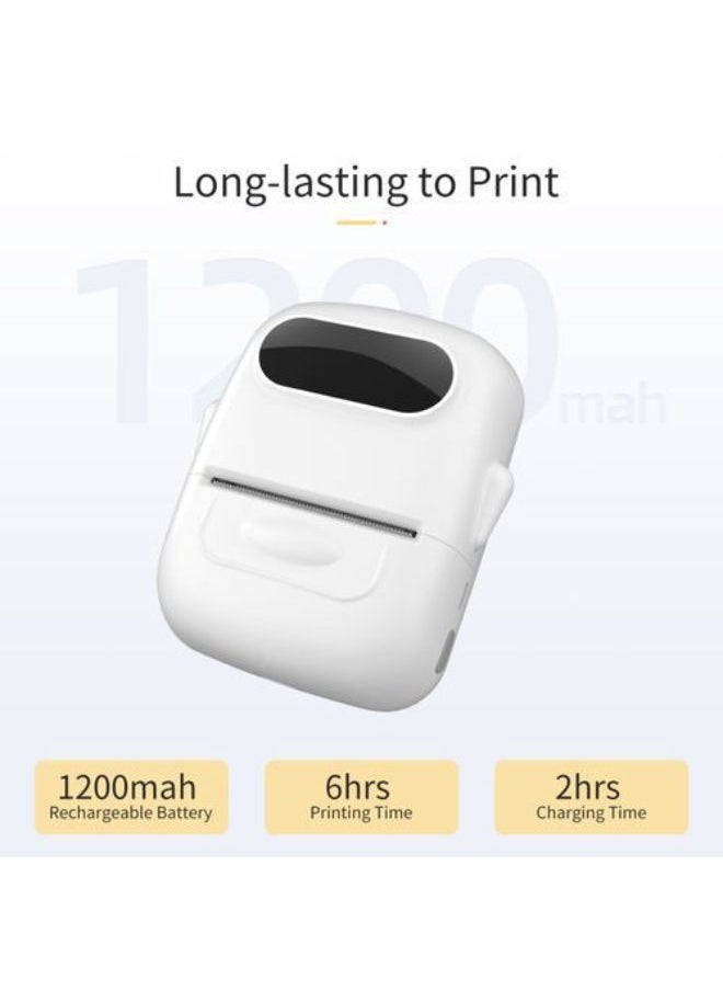 Generic Multi Functional Label Printer Thermal Smart App Editing Bluetooth Connection Barcode Price Tag Food Label Package Label  - Image 5