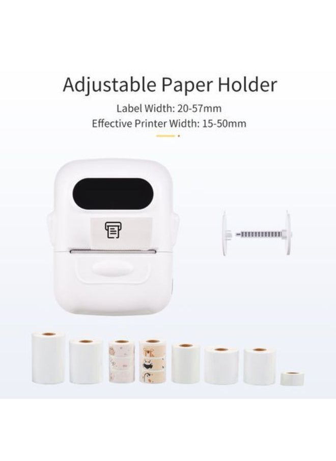 Generic - Multi Functional Label Printer Thermal Smart App Editing Bluetooth Connection Barcode Price Tag Food Label Package Label - Image 1