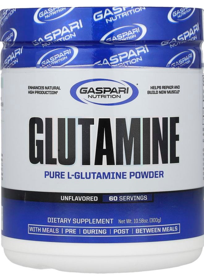 Gaspari Nutrition Glutamine Unflavored 10.58 oz (300 g) 