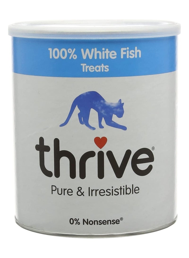 White Fish Cat Treats 110g